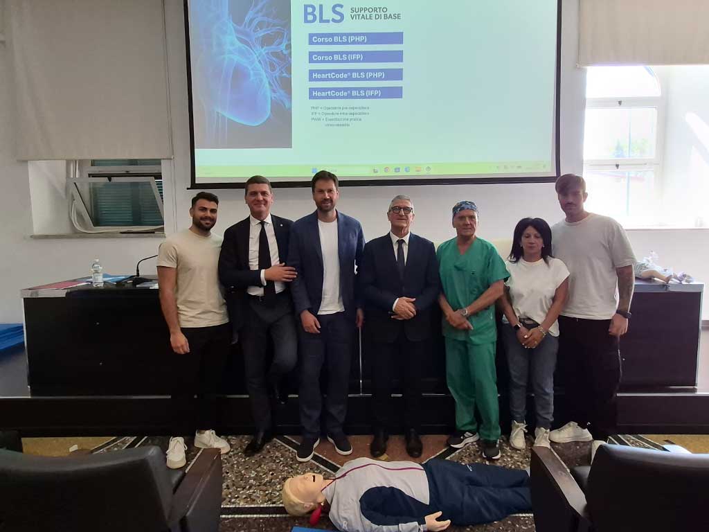Centro Formazione Medica forma gli istruttori BLS del Gruppo INI