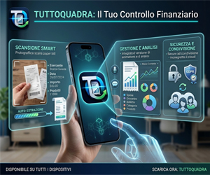 I tuoi conti, tutto in ordine. Scarica l'app TuttoQuadra gratuitamente