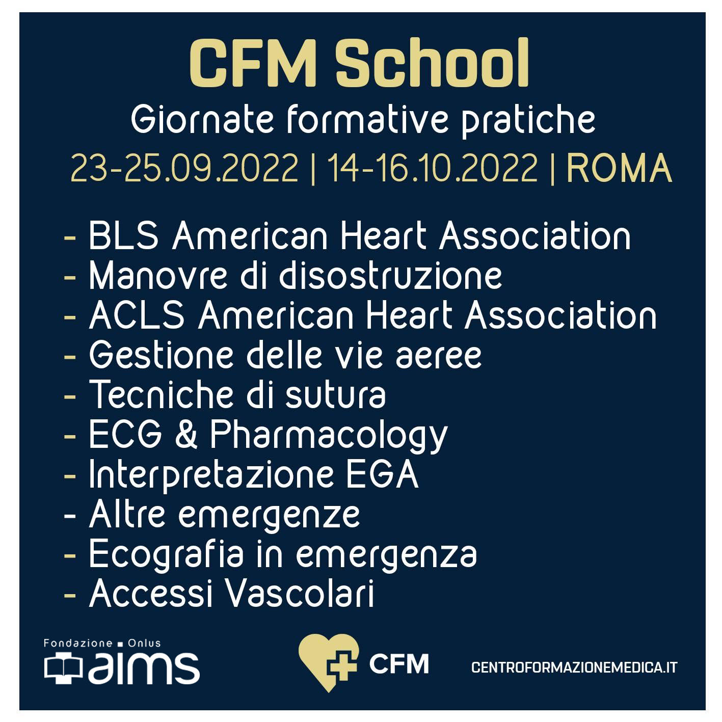 CFM School - CFM - Centro Formazione Medica