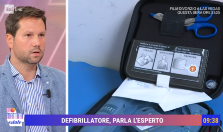 Il Dott. D’Agostino su RAI1 per parlare del defibrillatore